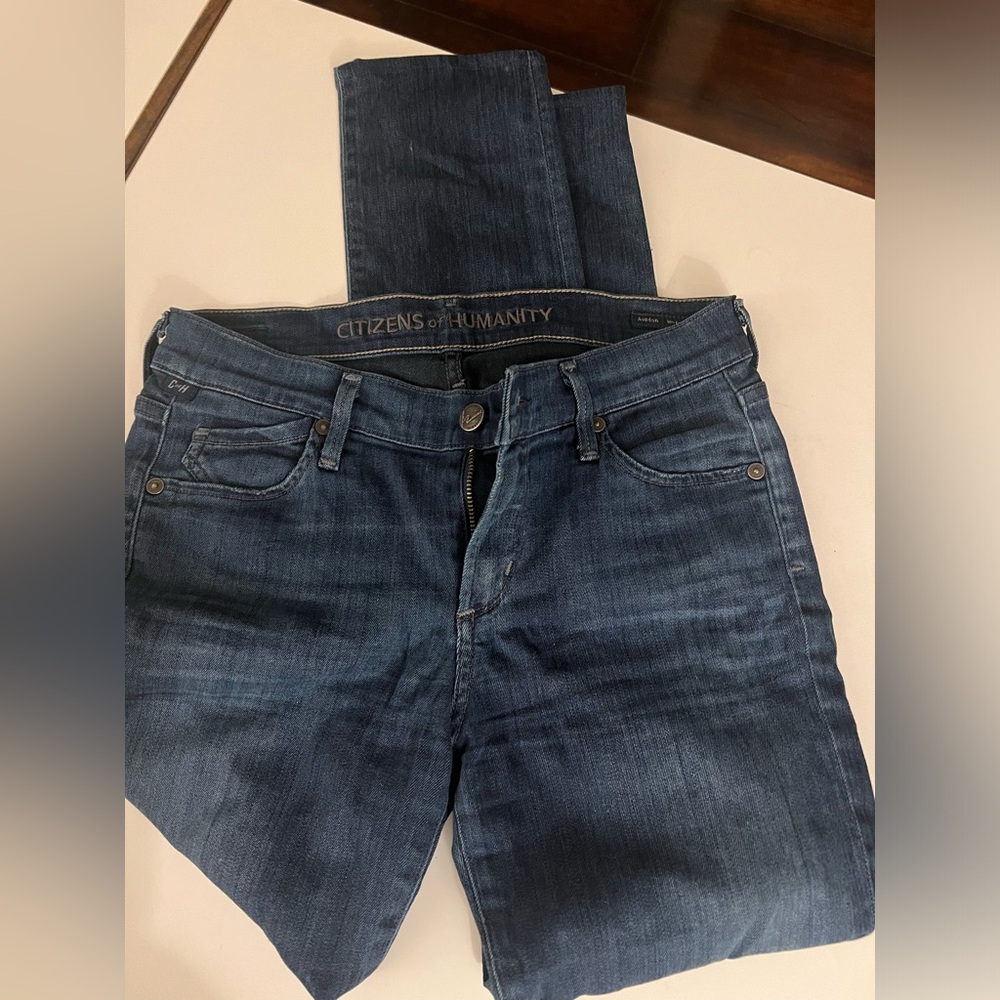 Citizens of Humanity low rise skinny leg jeans